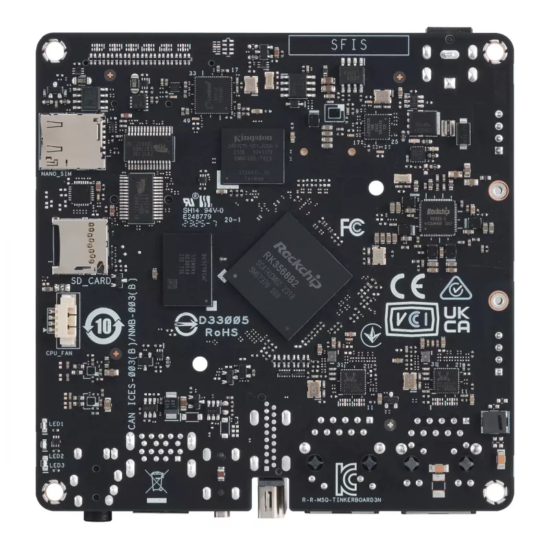 ASUS Tinker Board 3N Ontwikkelbord Rockchip RK3568