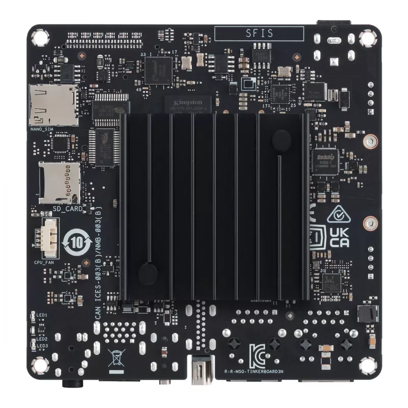 ASUS Tinker Board 3N Ontwikkelbord Rockchip RK3568