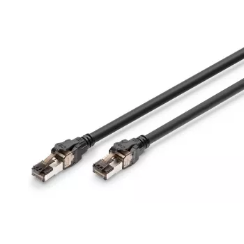DIGITUS patchkabel - Cat 8.1 - S/FTP - AWG 24/7 - 3m - Zwart