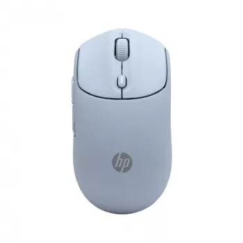 HP 400 Stille blauwe draadloze muis, dubbelhandig, RF Wireless + Bluetooth, 6000 DPI, Blauw