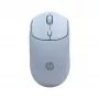 HP 400 Stille blauwe draadloze muis, dubbelhandig, RF Wireless + Bluetooth, 6000 DPI, Blauw