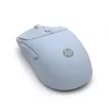 HP 400 Stille blauwe draadloze muis, dubbelhandig, RF Wireless + Bluetooth, 6000 DPI, Blauw