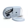 HP 400 Stille blauwe draadloze muis, dubbelhandig, RF Wireless + Bluetooth, 6000 DPI, Blauw