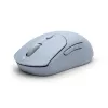 HP 400 Stille blauwe draadloze muis, dubbelhandig, RF Wireless + Bluetooth, 6000 DPI, Blauw