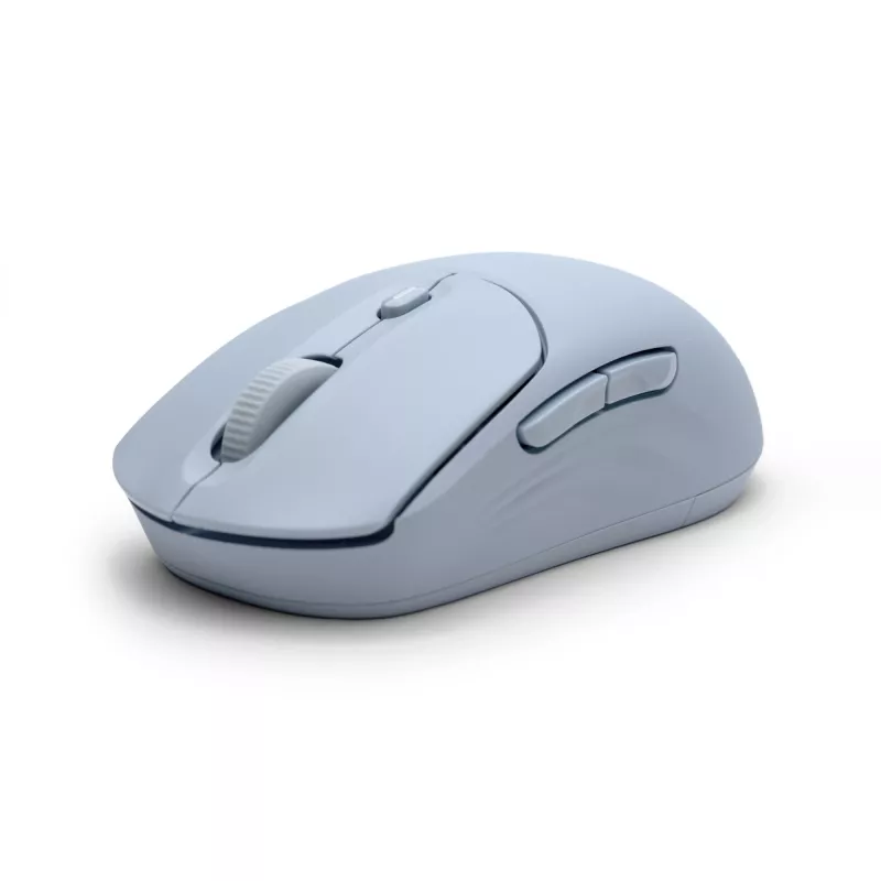 HP 400 Stille blauwe draadloze muis, dubbelhandig, RF Wireless + Bluetooth, 6000 DPI, Blauw