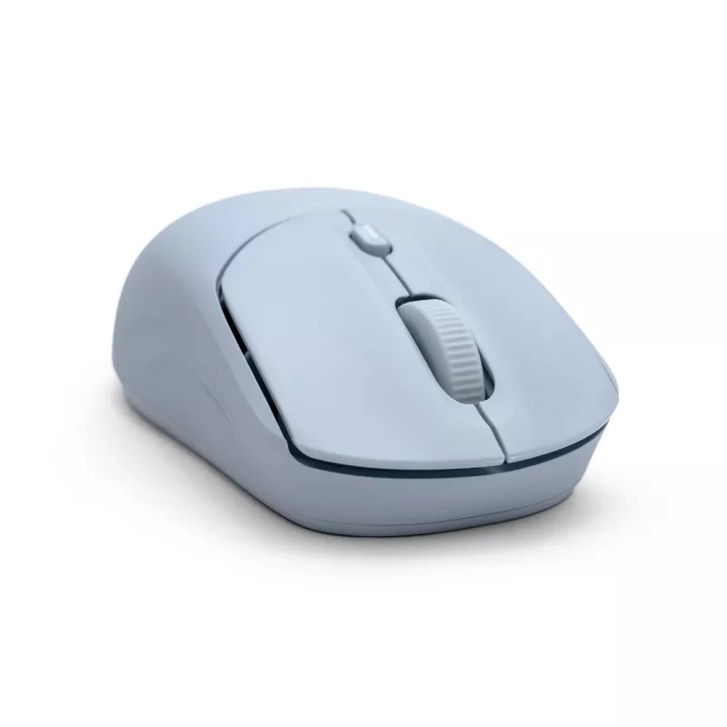 HP 400 Stille blauwe draadloze muis, dubbelhandig, RF Wireless + Bluetooth, 6000 DPI, Blauw