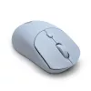 HP 400 Stille blauwe draadloze muis, dubbelhandig, RF Wireless + Bluetooth, 6000 DPI, Blauw
