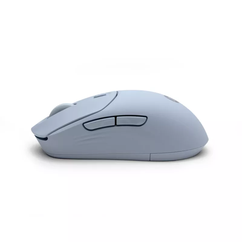 HP 400 Stille blauwe draadloze muis, dubbelhandig, RF Wireless + Bluetooth, 6000 DPI, Blauw