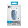 HP 400 Stille blauwe draadloze muis, dubbelhandig, RF Wireless + Bluetooth, 6000 DPI, Blauw