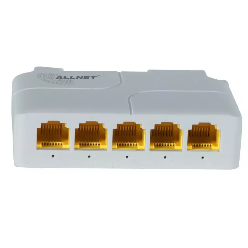 Unmanaged switch ALLNET 222870 L2 Gigabit Ethernet 5 poorten PoE