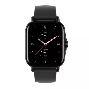Amazfit GTS 2 4,19 cm (1,65 inch) AMOLED 43 mm digitaal 348 x 442 pixel touchscreen zwart Wi-Fi GPS (satelliet)