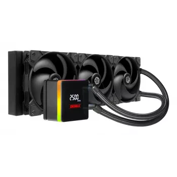 Vloeistofkoelingsset ENERMAX ELC-LTXTR360 met 120-mm-ventilatoren, 360-mm-radiator