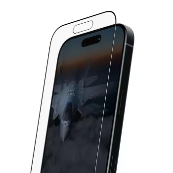 PanzerGlass ® Stealth schermbescherming iPhone 17 | iPhone 16 Pro | Ultra-Wide Fit met FASTFIT IN-A-BOX