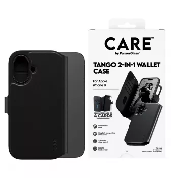 PanzerGlass CARE™ by ® Tango 2-in-1 portemonneehoes met MagSafe iPhone 17