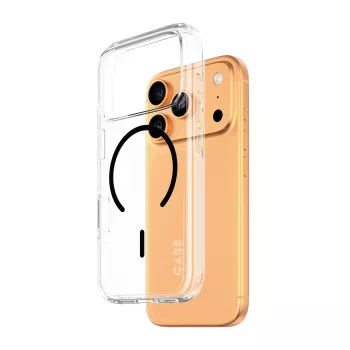 PanzerGlass CARE™ by ® Urban Explorer Case transparant met zwart MagSafe iPhone 17 Pro