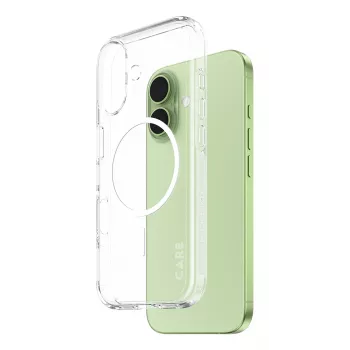 PanzerGlass CARE™ by ® Urban Explorer Case transparant met wit MagSafe iPhone 17