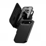 Portemonneehoes PanzerGlass CARE Tango 2-in-1 met MagSafe voor iPhone Air — zwart