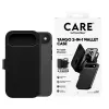 Portemonneehoes PanzerGlass CARE Tango 2-in-1 met MagSafe voor iPhone Air — zwart