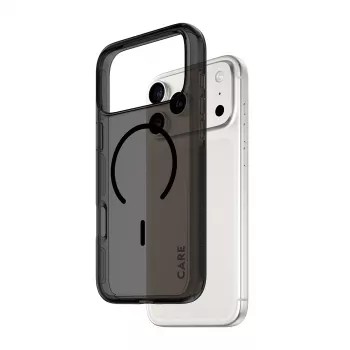PanzerGlass CARE™ by ® Urban Explorer Case Smokey met zwart MagSafe iPhone 17 Pro Max