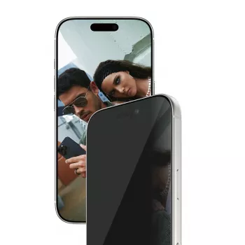 PanzerGlass SAFE. by ® 2-weg privacy schermbescherming iPhone 17 Pro | Ultra-Wide Fit met EasyAligner