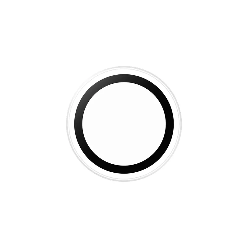 Cameralensbescherming PanzerGlass Hoops voor iPhone Air — gehard glas & silicone, transparant, 1 stuk