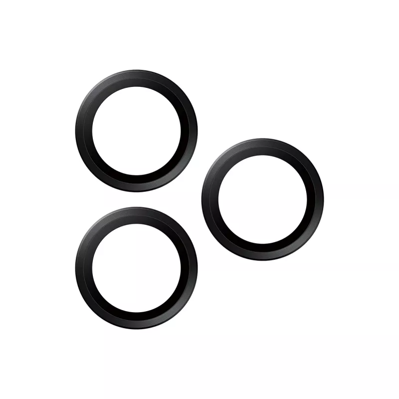 PanzerGlass ® Hoops® cameralensbescherming zwart iPhone 17 Pro | iPhone 17 Pro Max | iPhone 16 Pro | 16 Pro Max