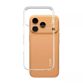 Beschermhoes voor telefoon PanzerGlass CARE modieuze hoes transparant X‑Ray Soft Basic voor iPhone 17 Pro