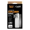 Schermbescherming bundel PanzerGlass CARE 3-in-1 Flagship Explorer voor iPhone 17 Pro – gehard glas, PET, silicone, transparant