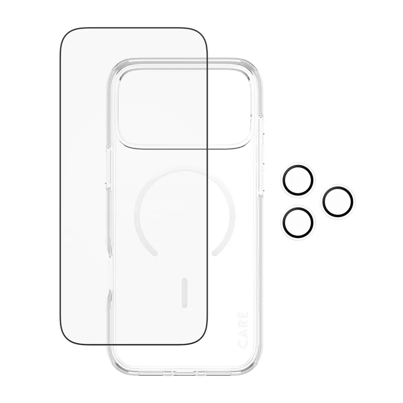 PanzerGlass ® | CARE by ® Flagship 3-in-1 Urban Explorer bundel iPhone 17 Pro Max