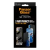 Privacyschermfolie PanzerGlass voor iPhone 17 / iPhone 16 Pro — Ultra-Wide Fit, gehard glas + PET, FASTFIT