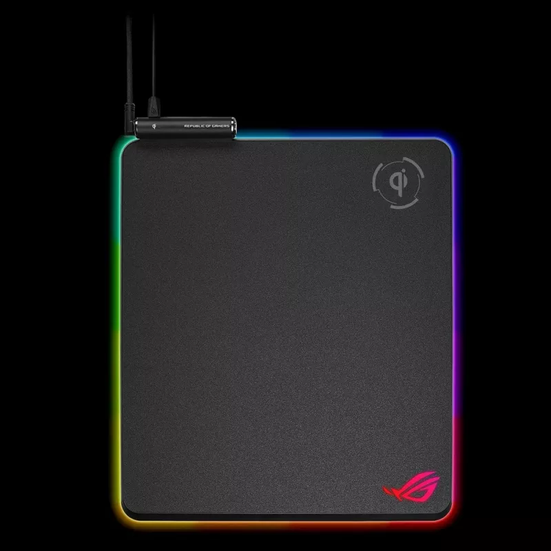 ASUS ROG Balteus Qi gaming-muispad zwart
