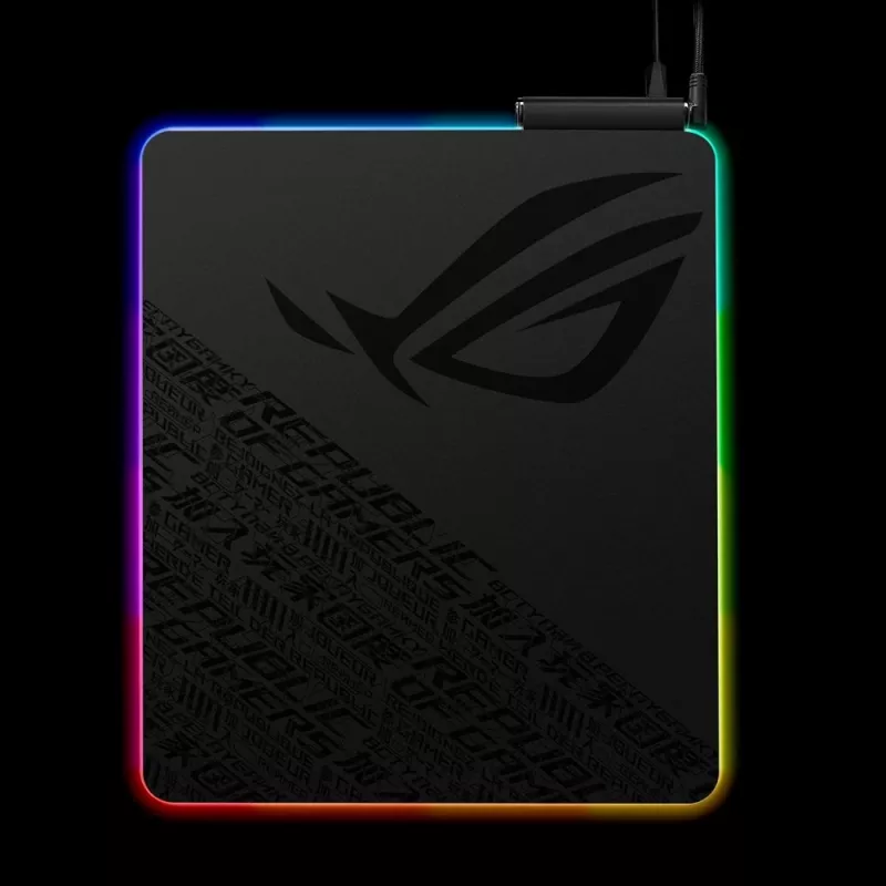 ASUS ROG Balteus Qi gaming-muispad zwart