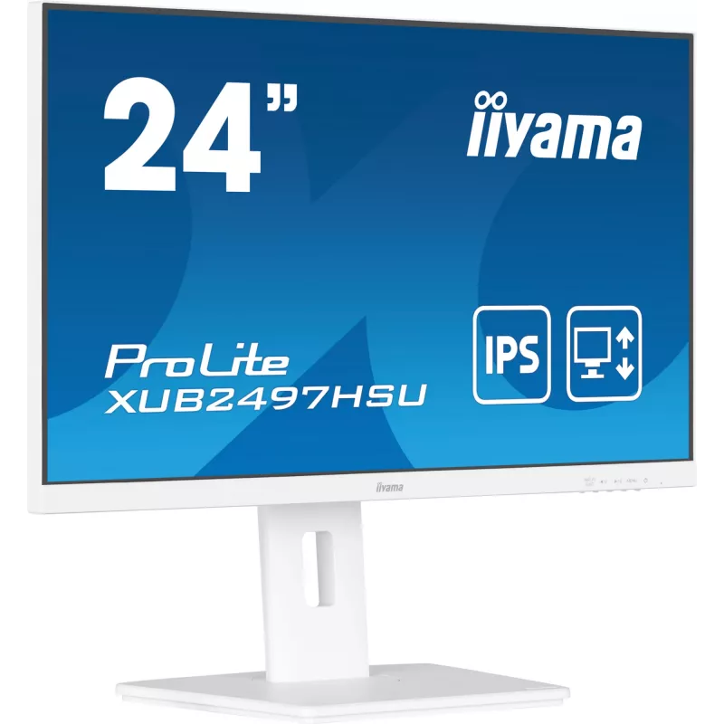 iiyama ProLite XUB2497HSU-W2 computermonitor 60,5 cm (23,8 inch) 1920 x 1080 pixel Full HD LED wit