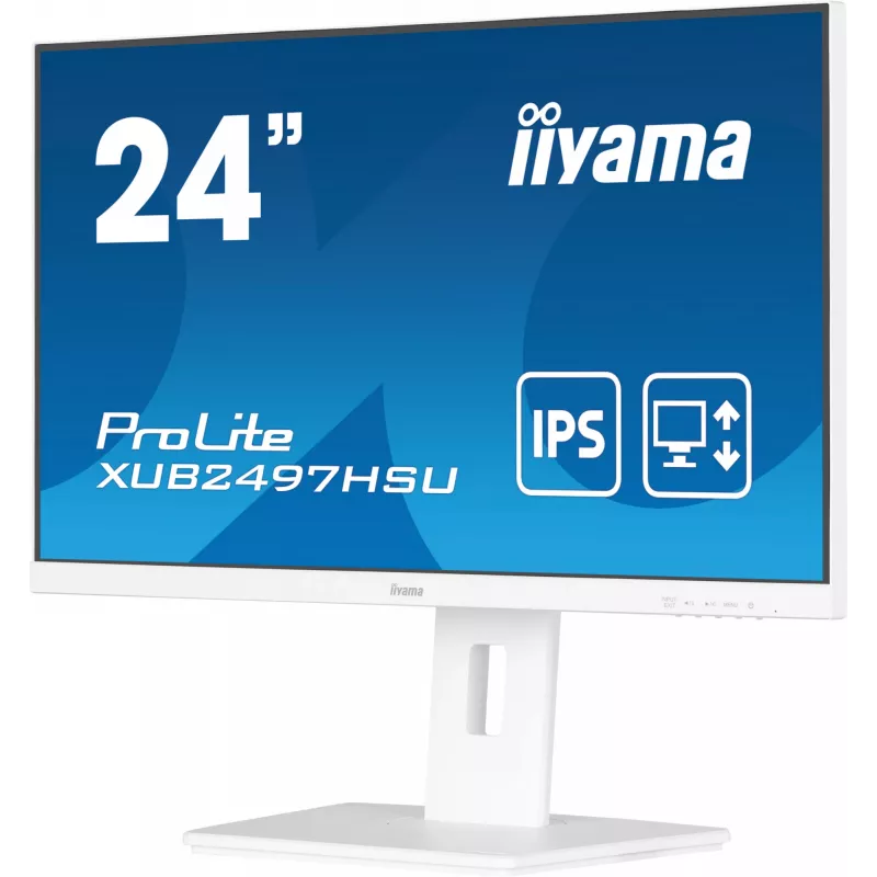iiyama ProLite XUB2497HSU-W2 computermonitor 60,5 cm (23,8 inch) 1920 x 1080 pixel Full HD LED wit