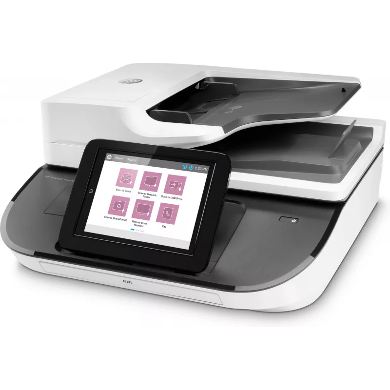 HP Flow 8500 fn2 flatbed- & ADF-scanner 600 x 600 DPI