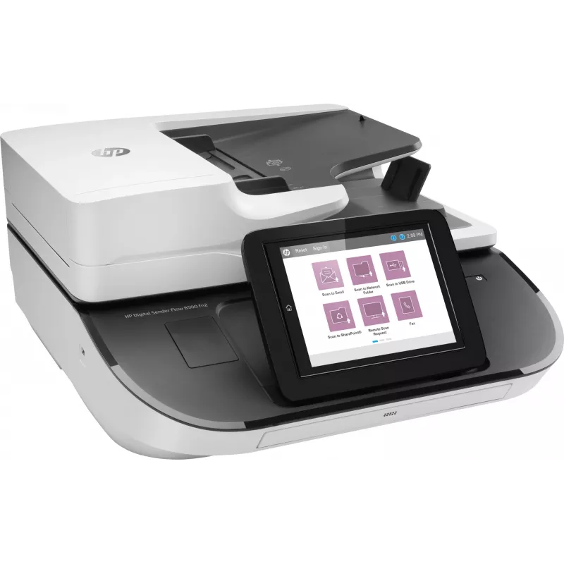 HP Flow 8500 fn2 flatbed- & ADF-scanner 600 x 600 DPI