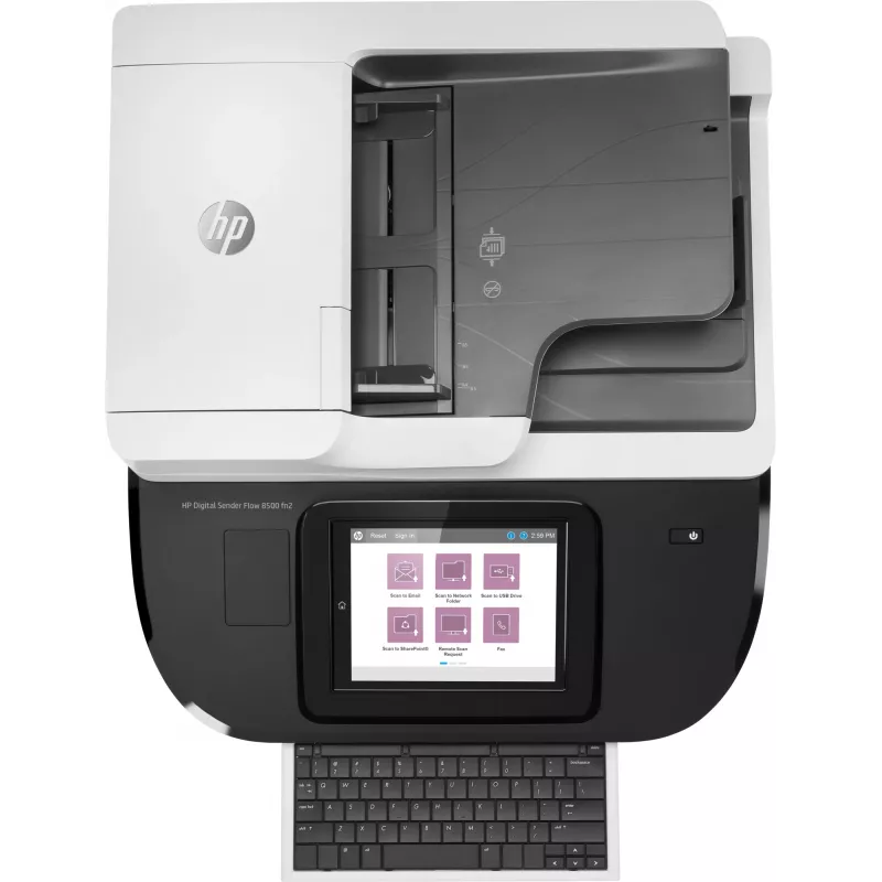 HP Flow 8500 fn2 flatbed- & ADF-scanner 600 x 600 DPI