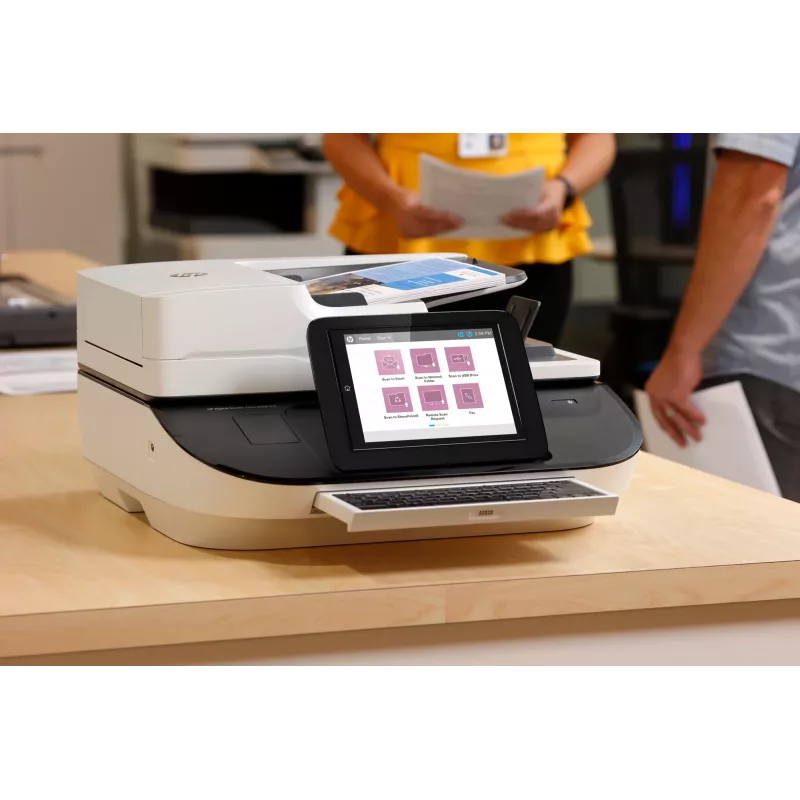 HP Flow 8500 fn2 flatbed- & ADF-scanner 600 x 600 DPI