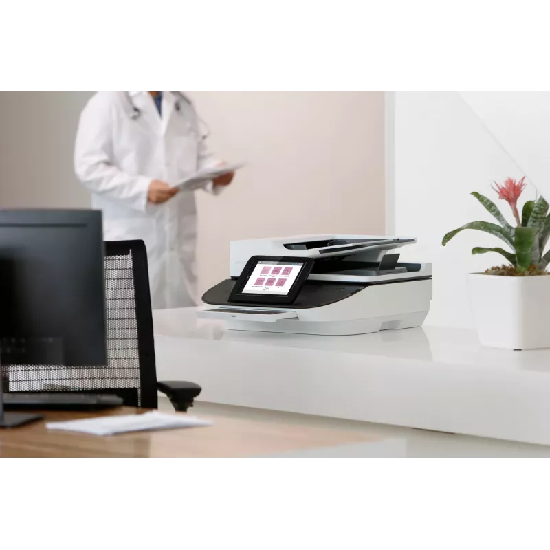 HP Flow 8500 fn2 flatbed- & ADF-scanner 600 x 600 DPI