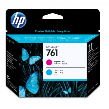 HP 761 magenta/cyaan Designjet printkop