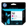 HP 761 magenta/cyaan Designjet printkop