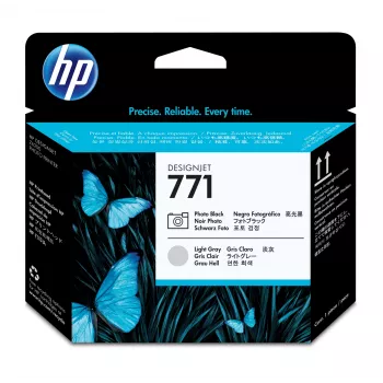 HP 771 fotozwart/lichtgrijs DesignJet printkop