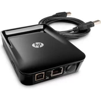HP Jetdirect LAN accessoire HP 8FP31A breedte 87 mm diepte 121,3 mm hoogte 27,5 mm