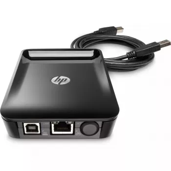 HP Jetdirect LAN accessoire HP 8FP31A breedte 87 mm diepte 121,3 mm hoogte 27,5 mm