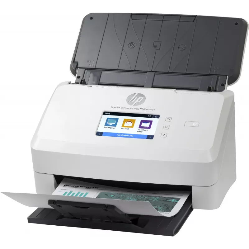 HP Scanjet Enterprise Flow N7000 documentfeeder scanner 600 x 600 DPI A4 wit