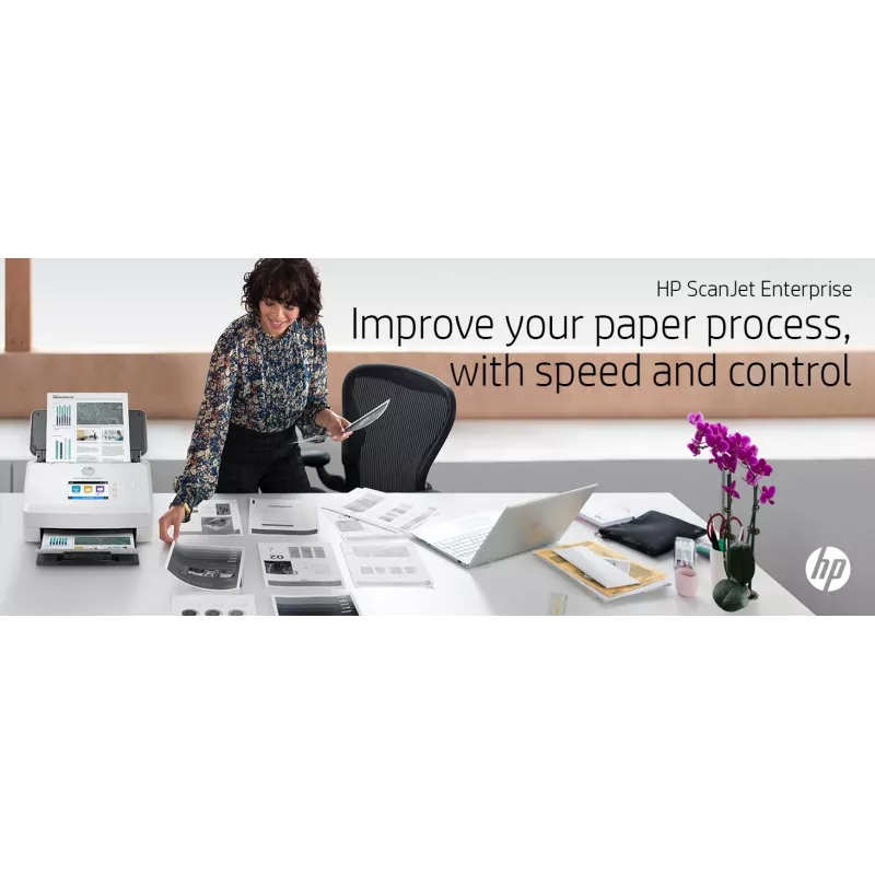 HP Scanjet Enterprise Flow N7000 documentfeeder scanner 600 x 600 DPI A4 wit