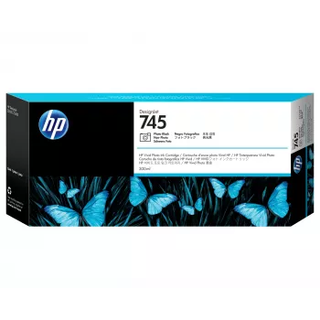 HP 745 300 ml DesignJet inktcartridge, fotozwart