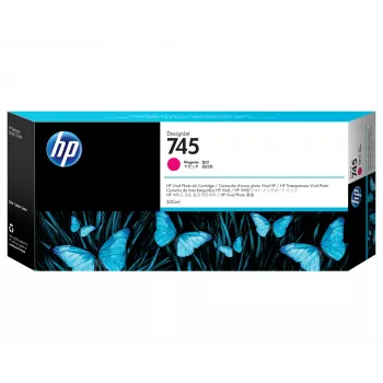 HP 745 300 ml DesignJet inktcartridge, magenta