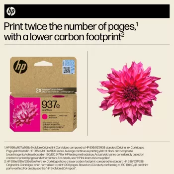 HP 937e EvoMore magenta originele inktcartridge