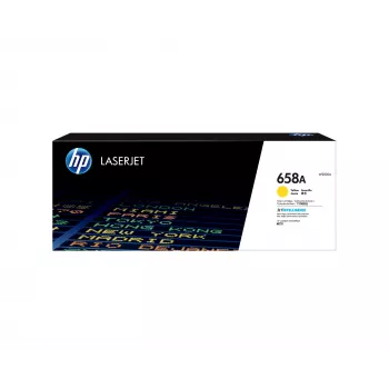HP 658A geel originele LaserJet tonercartridge, 6000 pagina's, geel, 1 st.